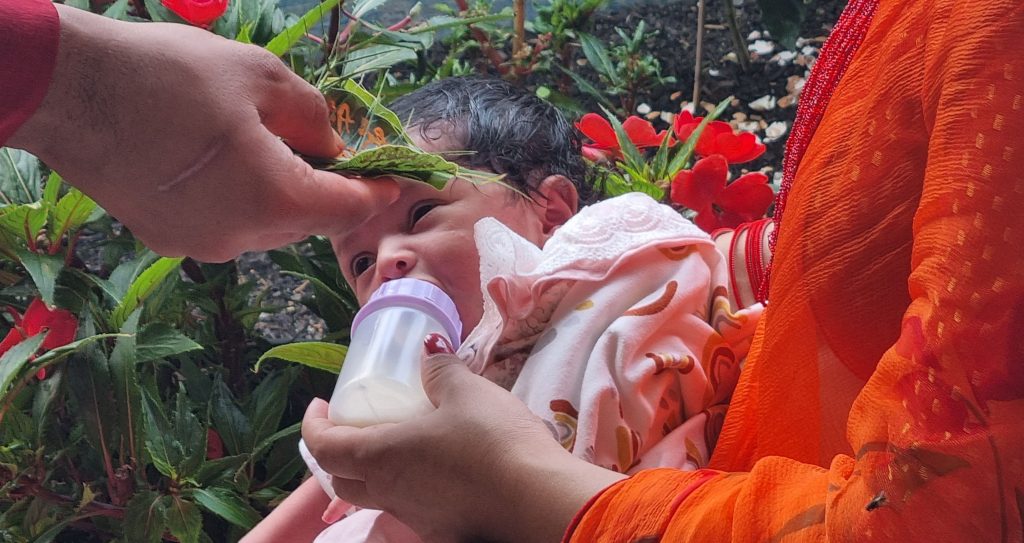 Paridhi's Naming Ceremony